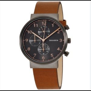 Skagen Ancher Chronograph Grey Dial Men’s Watch